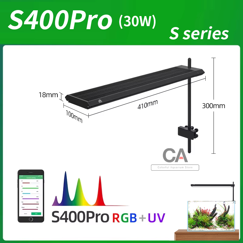Aquarium Planted Tank Substrate - Luces para Acuario WEEK AQUA Serie