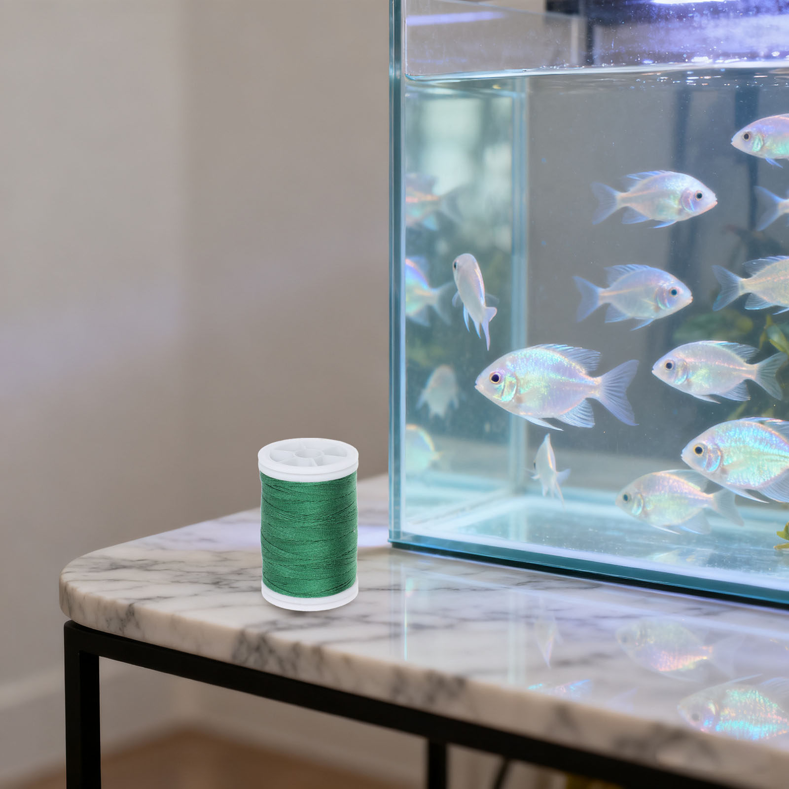 Planted Aquarium With Driftwood - Hilo de musgo para acuarios, 200