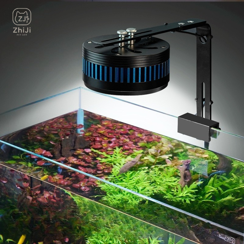 Aquarium Plant On Wood - Lámpara LED Sumergible para Acuario, Espectro