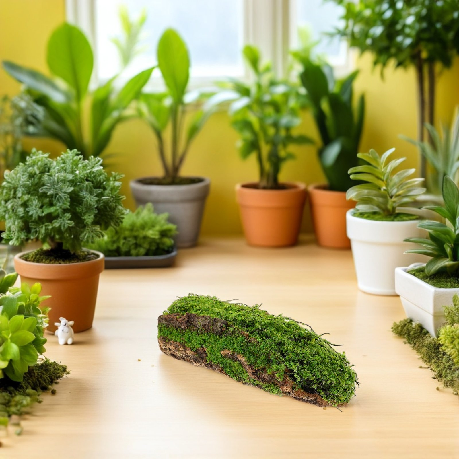 Planted Aquarium With Driftwood - Decoración de madera flotante con musgo