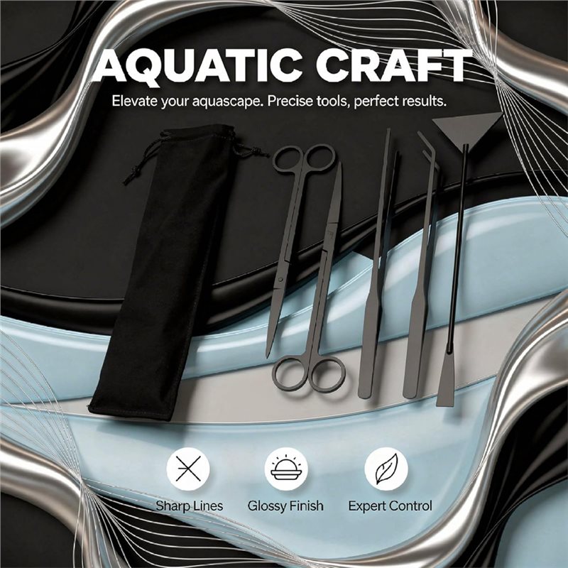 TFORU-Juego de Herramientas pa - Planted Aquarium With Sand reseña y precio