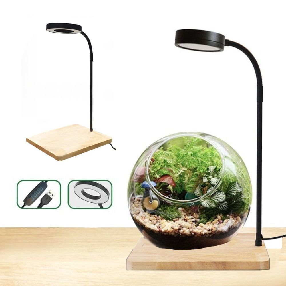 Lámpara LED para pecera de 10W - Aquarium Plant On Wood reseña y precio
