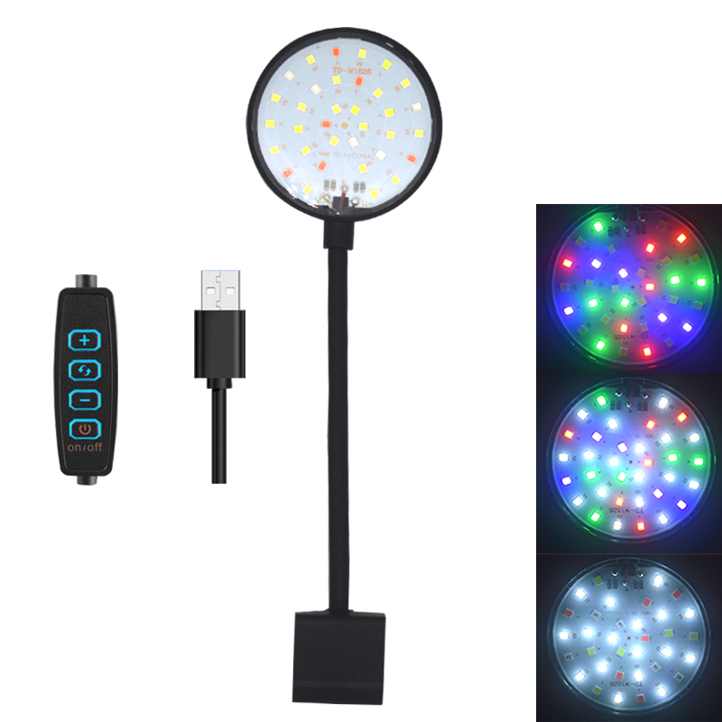 Lámpara LED USB para acuario,  - Aquarium Plant Display reseña y precio