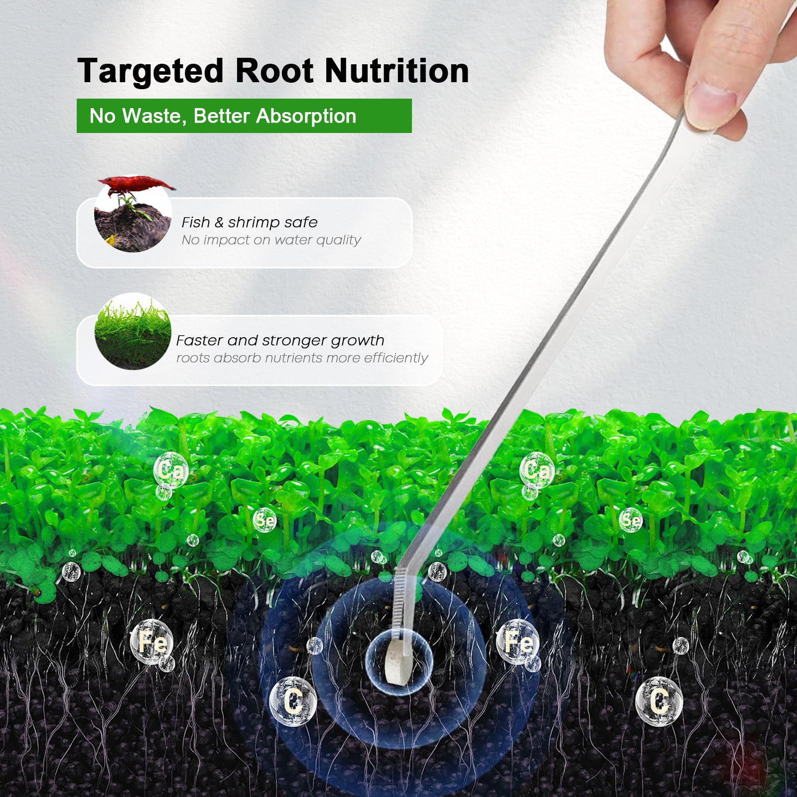 FZONE Root Tabs, Fertilizante  - Aquarium Plant Root Tabs reseña y precio