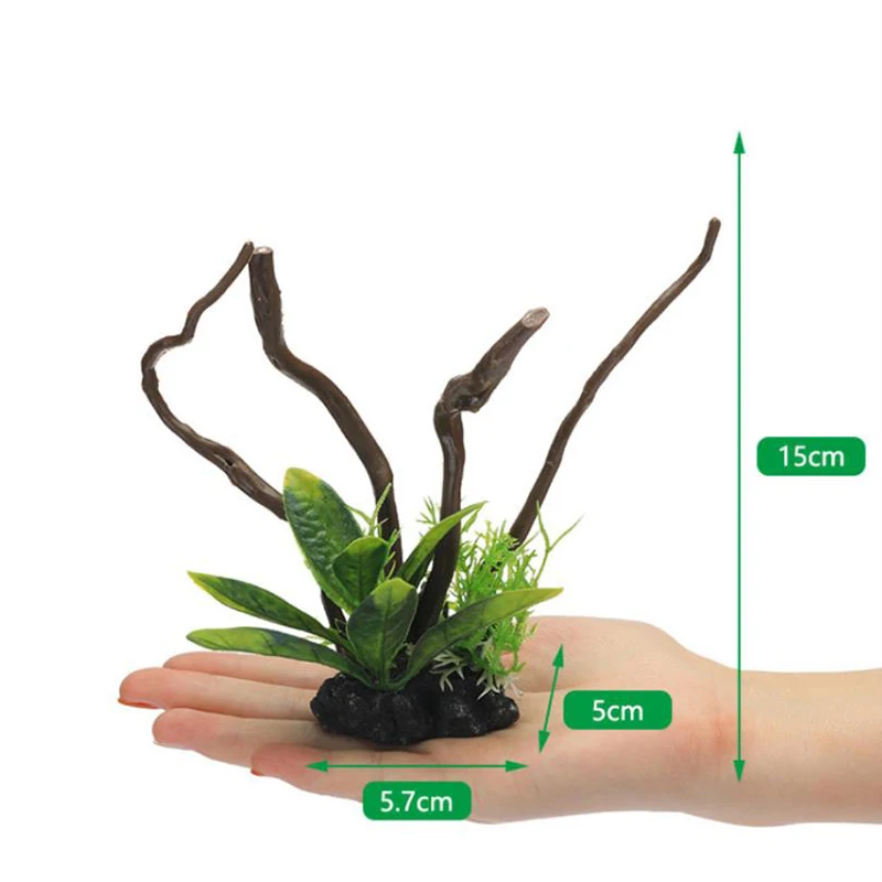 Decoraciones de peces de acuar - Aquarium Planted Wood reseña y precio