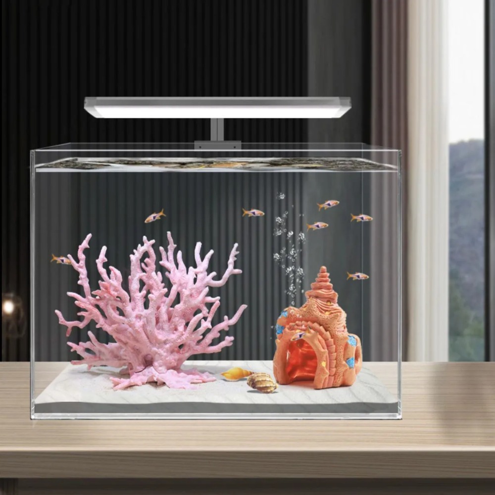 Pecera Aquascape simulación Co - Planted Aquarium Hard Water reseña y precio