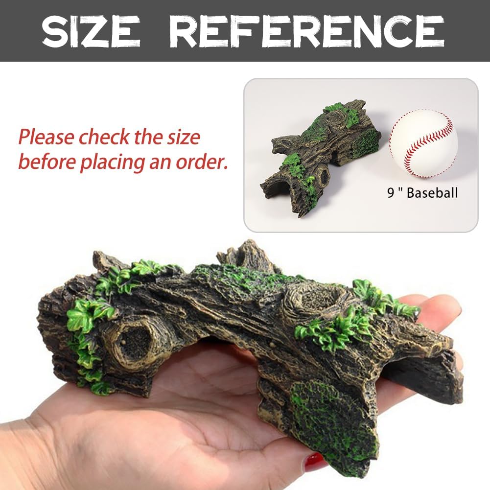 Túnel de árbol hueco para acua - Aquarium Planted Wood reseña y precio