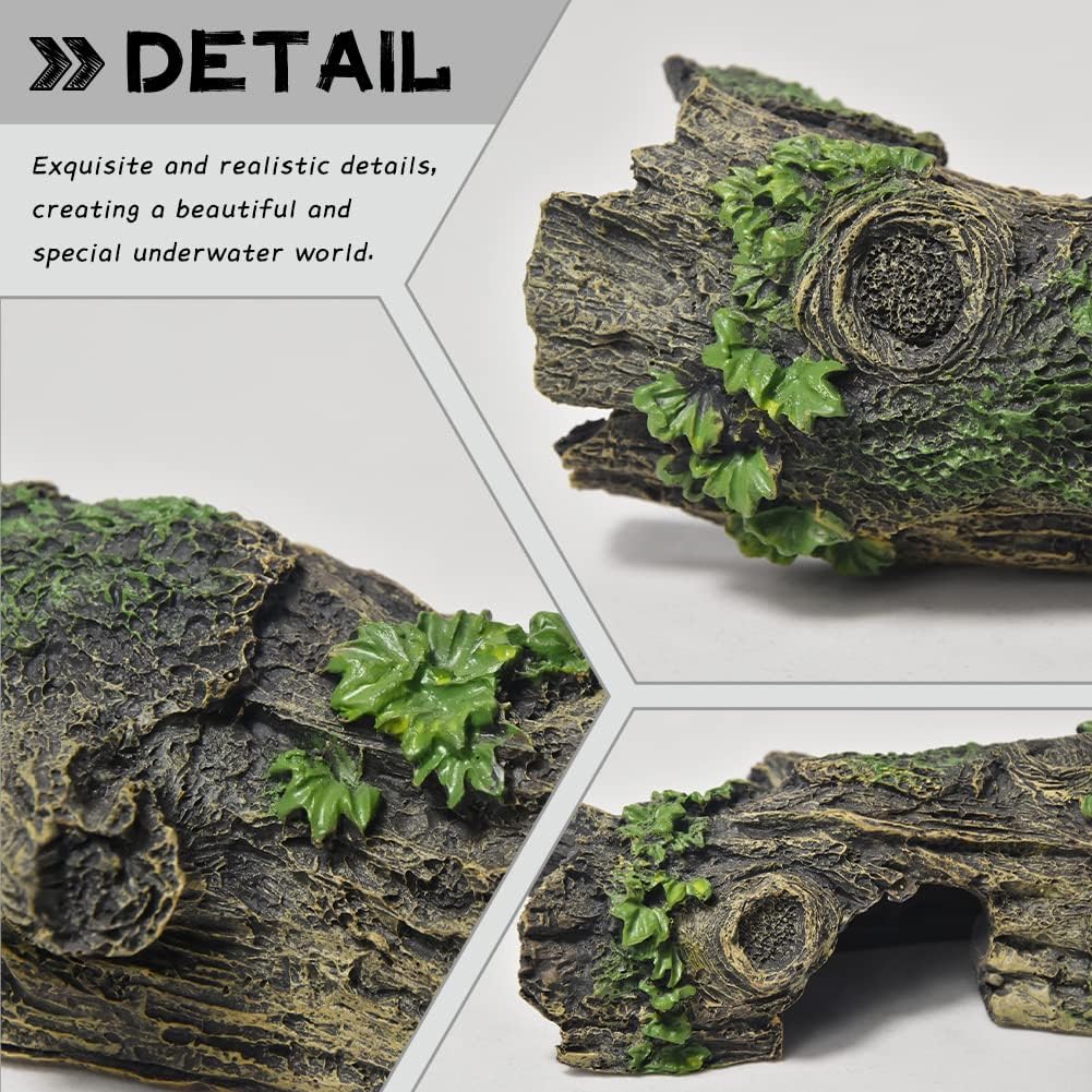 Túnel de árbol hueco para acua - Aquarium Planted Wood reseña y precio
