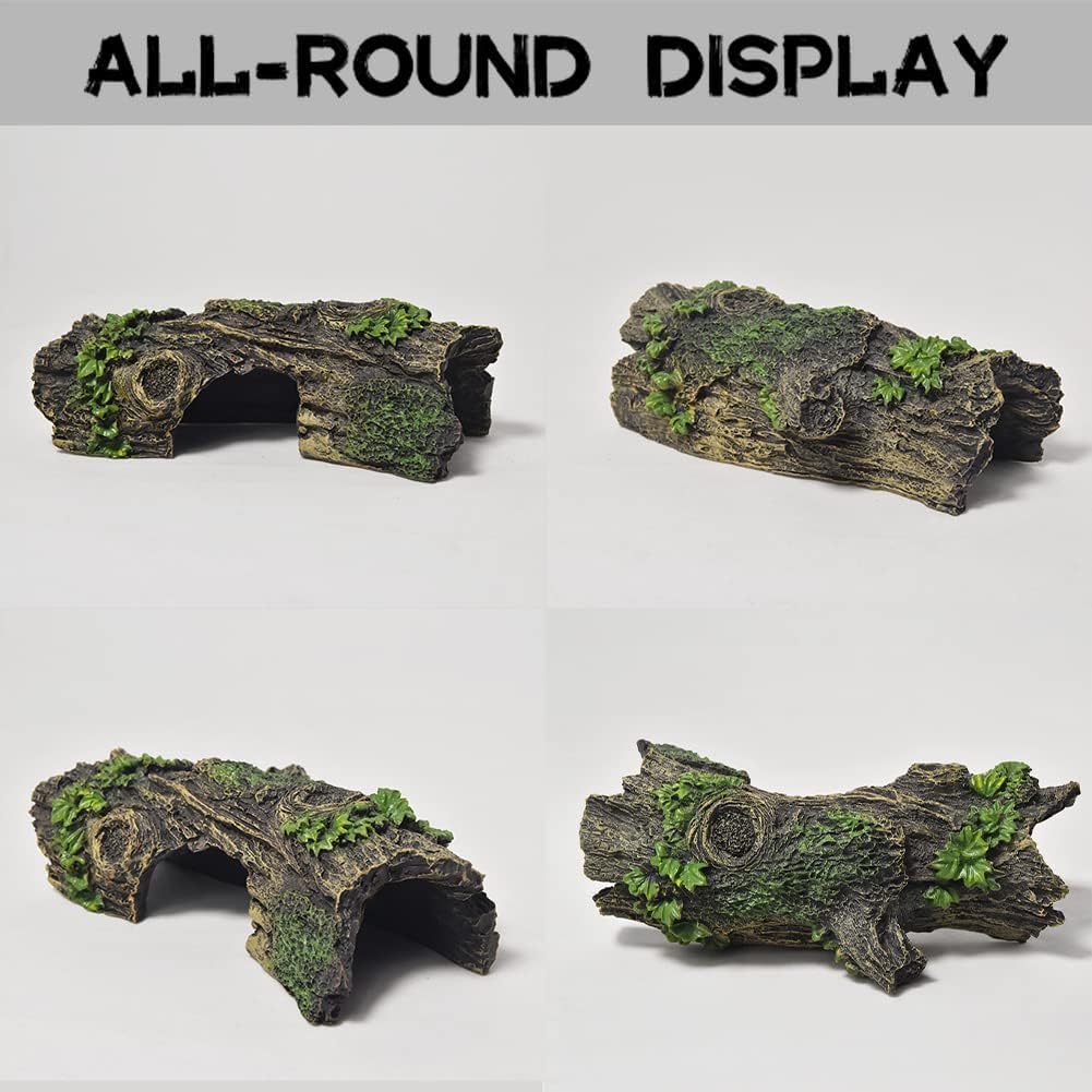 Túnel de árbol hueco para acua - Aquarium Planted Wood reseña y precio
