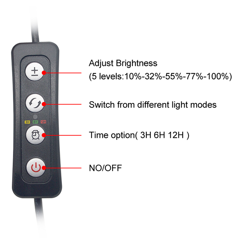 Luz LED para acuario para pece - Aquarium Plant Display reseña y precio