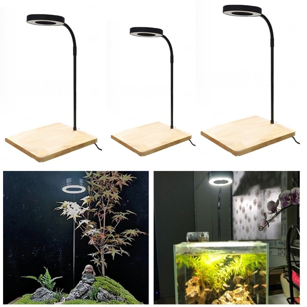 Lámpara LED de 10W para Pecera - Aquarium Plant On Wood reseña y precio