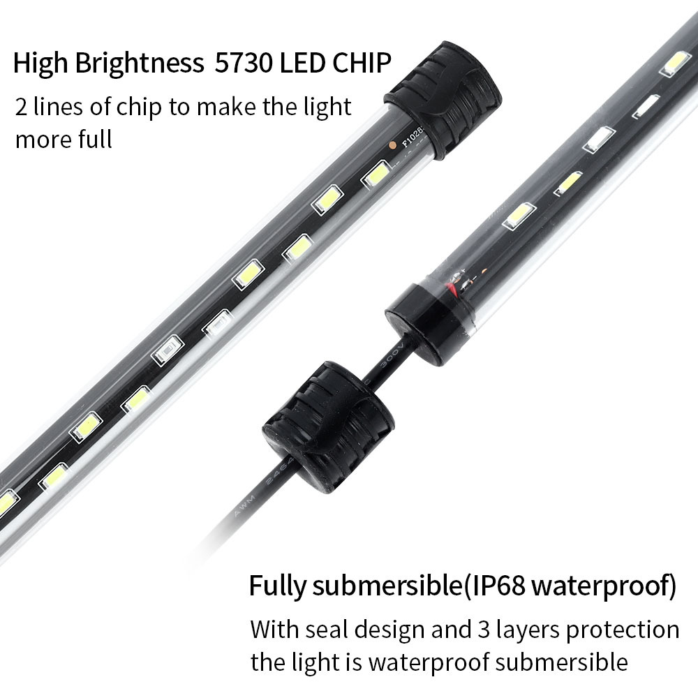 Luz LED para acuario de 90-260 - Aquarium Plant Display reseña y precio