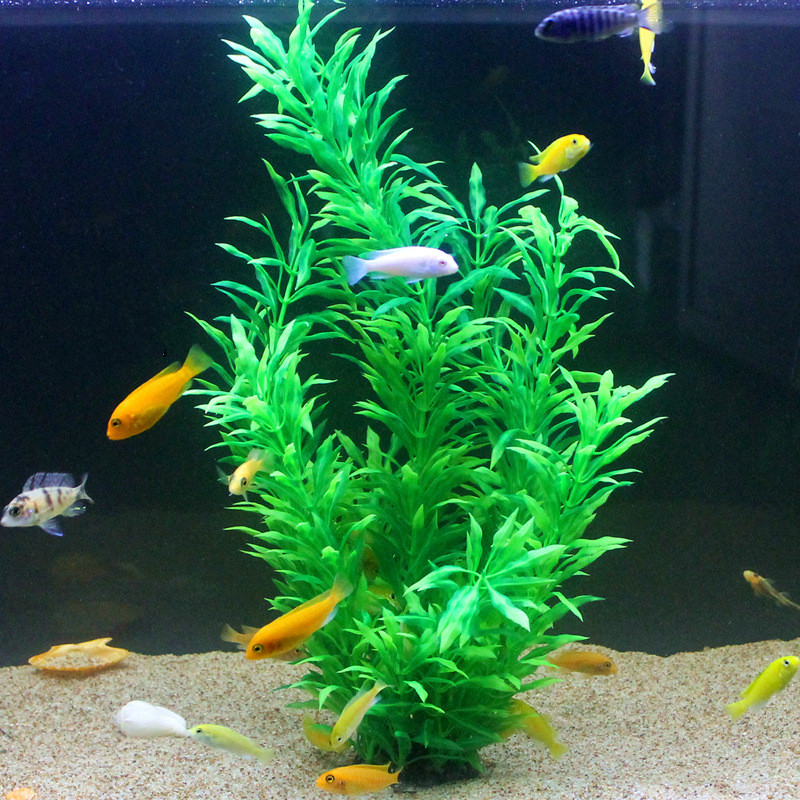 Plantas Artificiales para Acua - Aquarium Plant Display reseña y precio