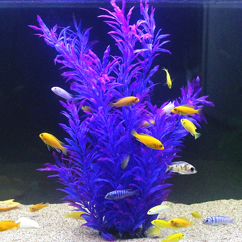 Plantas Artificiales para Acua - Aquarium Plant Display reseña y precio