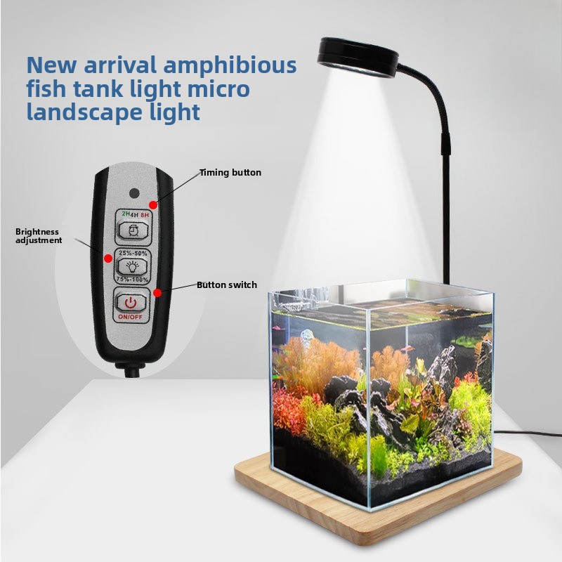 Lámpara LED USB con Temporizad - Aquarium Plant On Wood reseña y precio